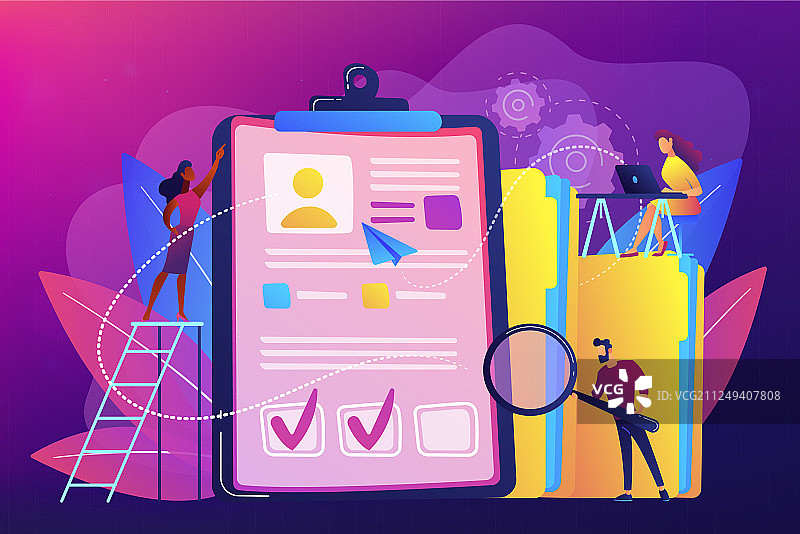 招聘机构概念图片素材