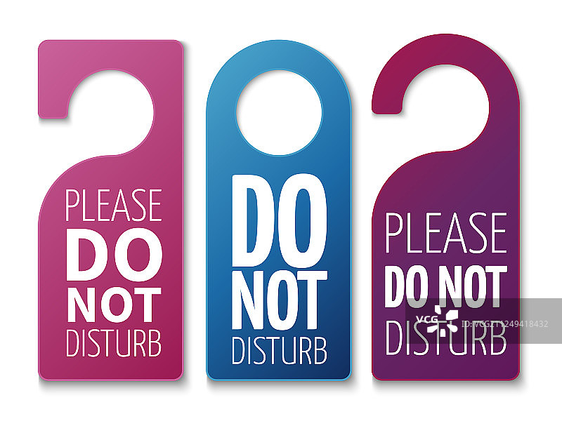 请勿打扰房间标志酒店门牌图片素材