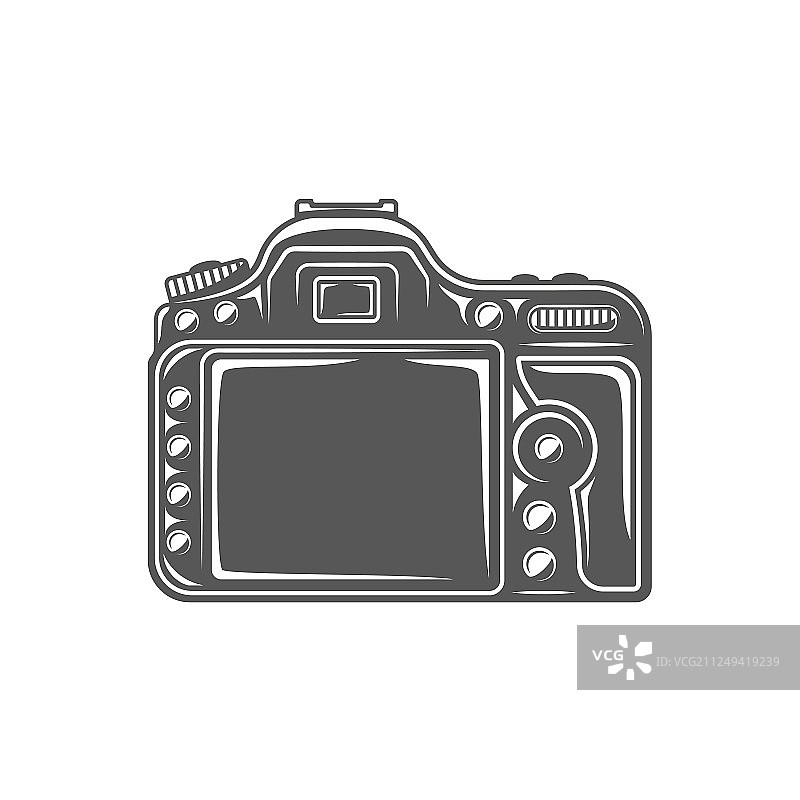 白色背景上的摄影工作室元素图片素材