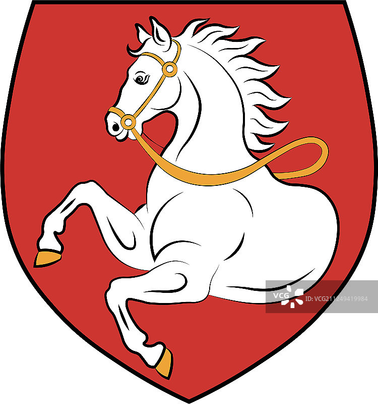 捷克共和国帕尔杜比采市盾徽图片素材