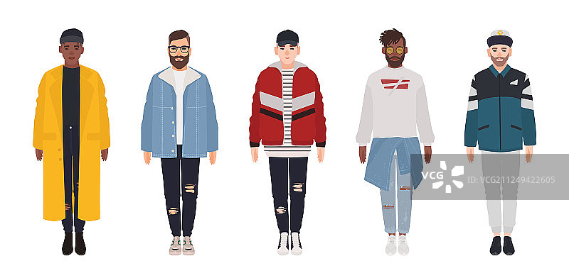 时尚潮男合集图片素材