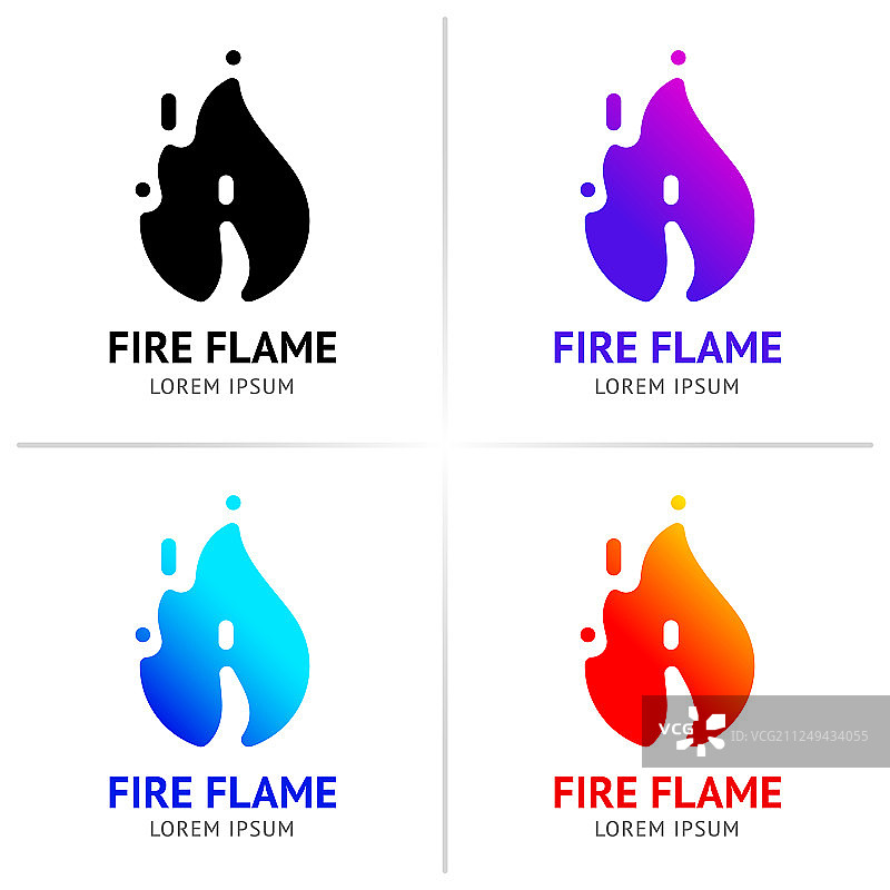 彩色火焰火花合集图片素材