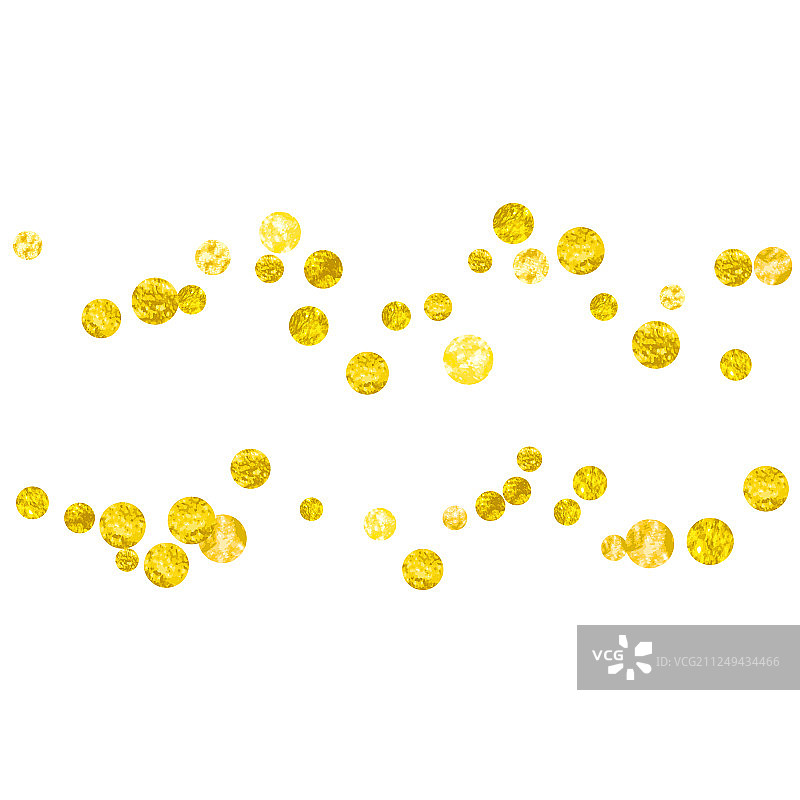 金光闪闪的五彩纸屑，点缀着点点图片素材