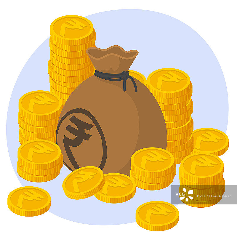 印度卢比投资图片素材