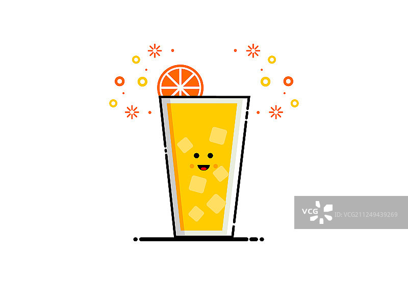橙汁Mbe风格Logo图片素材