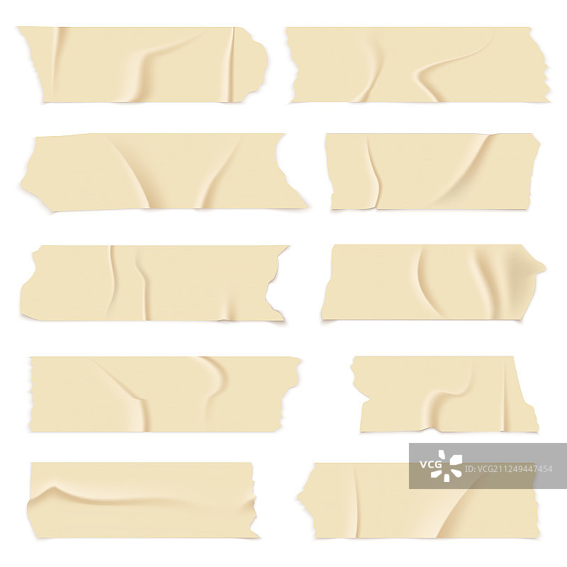 旧纸质遮蔽胶带图片素材