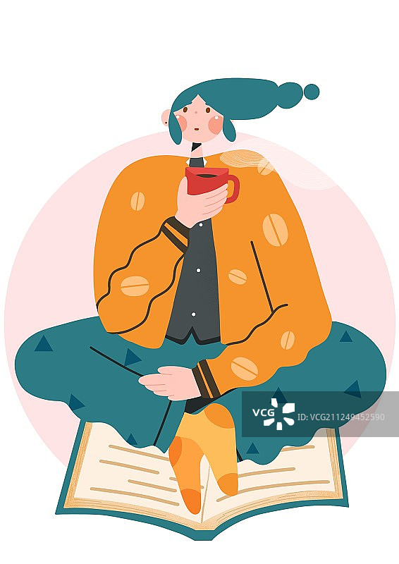 喝咖啡图片素材