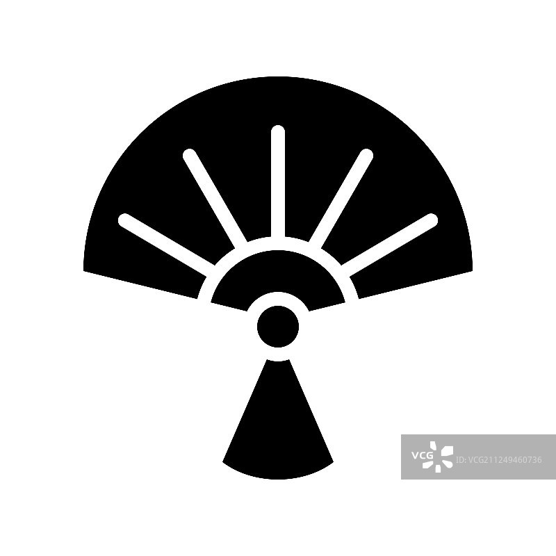 中国新年扇子实体图标图片素材