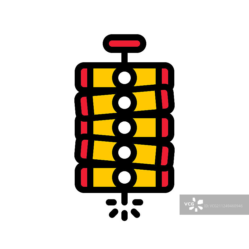 农历新年爆竹图片素材