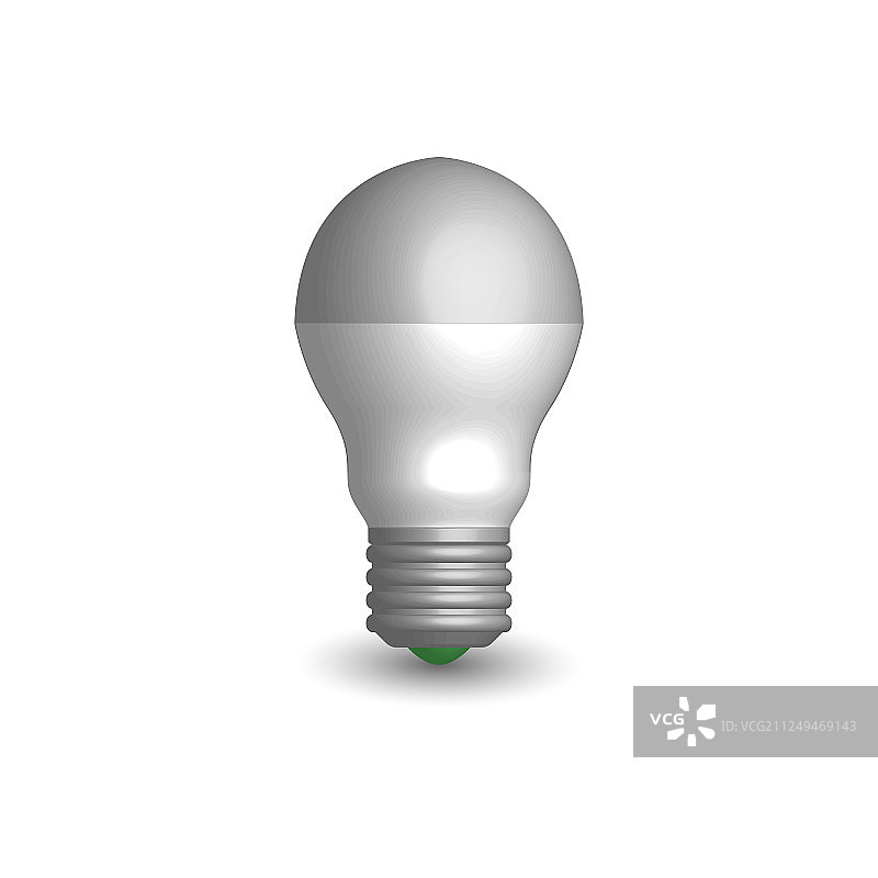 3D LED灯泡图片素材