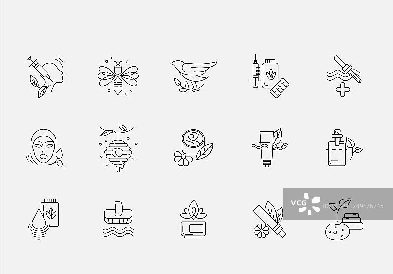 替代医学图标和logo图片素材