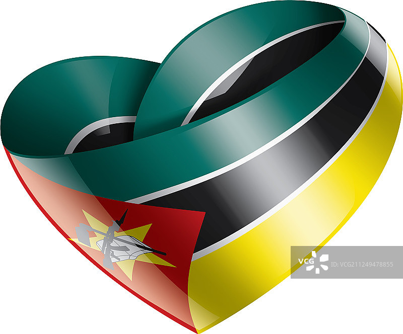 莫桑比克国旗上的白色图片素材