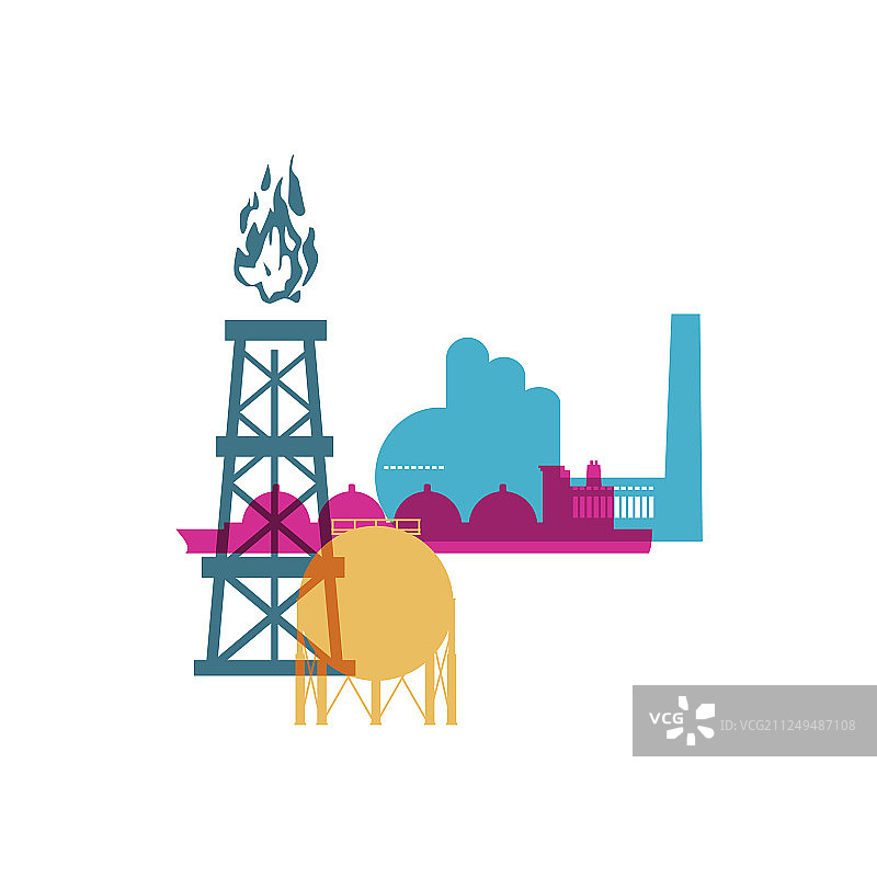 工业图标拼贴图片素材