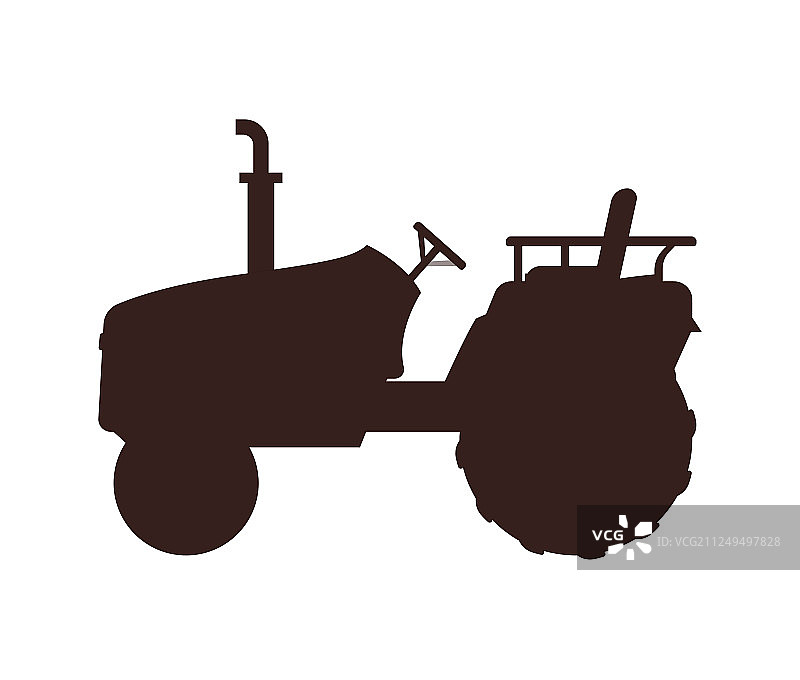 农业机械卡通图标banner图片素材