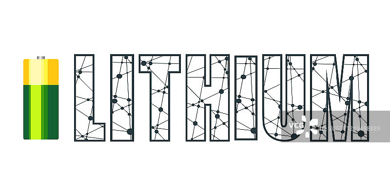 抽象圆柱电池图片素材