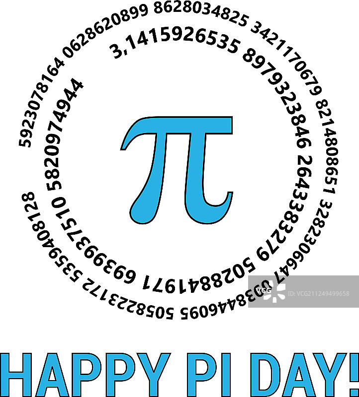 π日庆祝数学图片素材