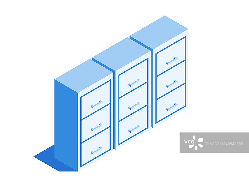 文件柜档案图标图片素材