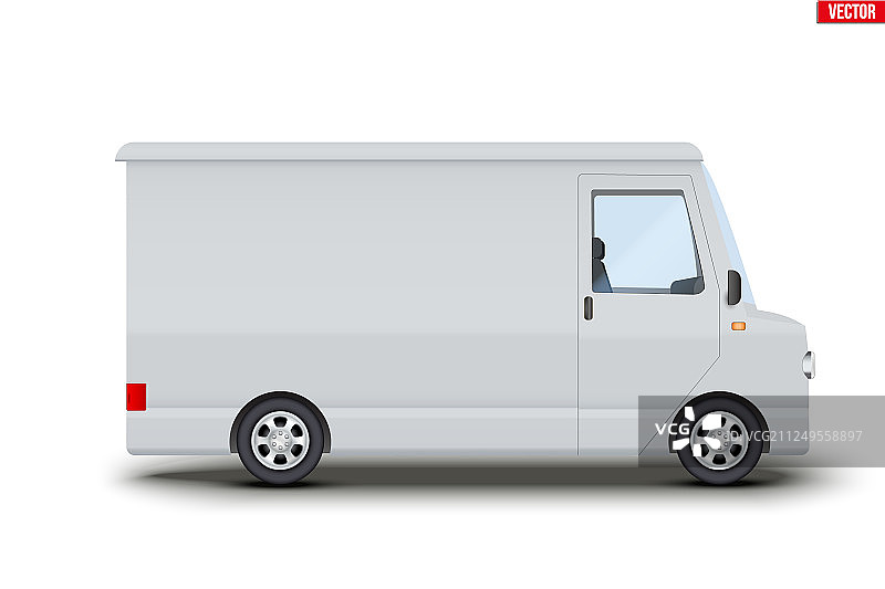 复古服务面包车图片素材