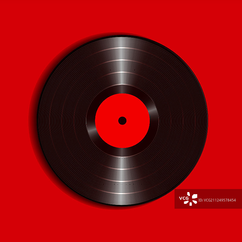 复古封面黑胶唱片模型图片素材