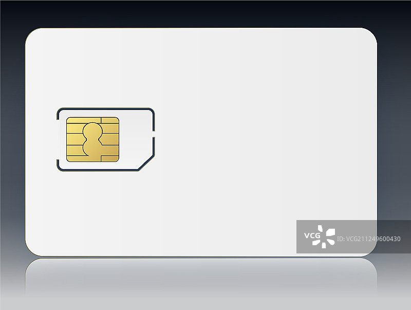 SIM移动蜂窝电话SIM卡芯片图片素材