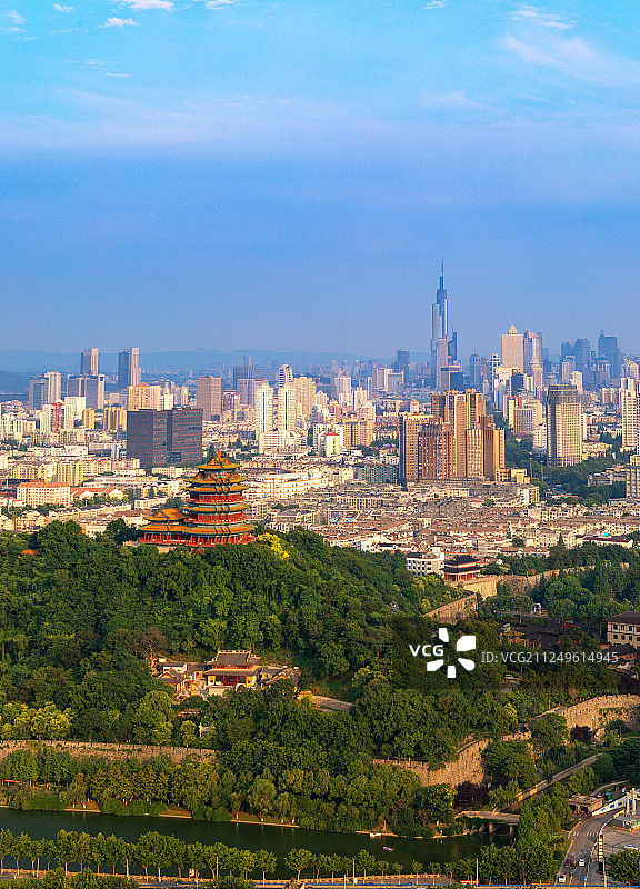 南京阅江楼风光图片素材