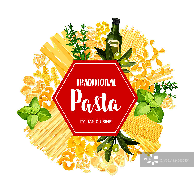 意大利面美食和调味料banner图片素材