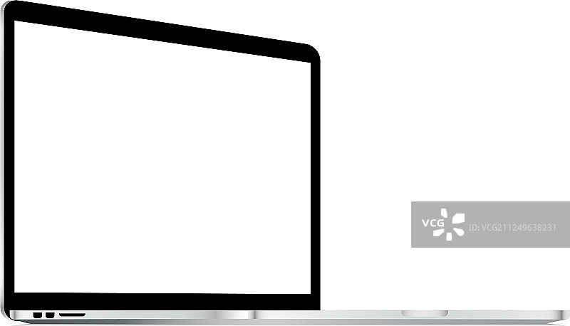 笔记本电脑模型样机（隔离）图片素材