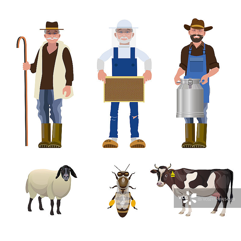 不同职业的人群图片素材