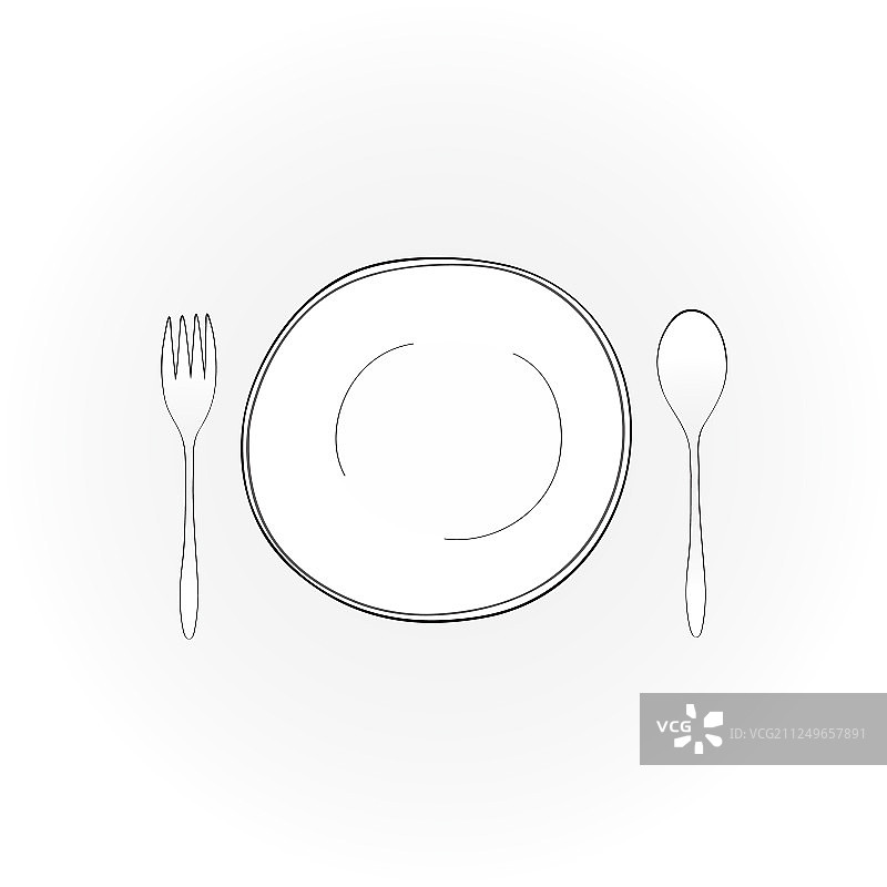 餐具符号图片素材