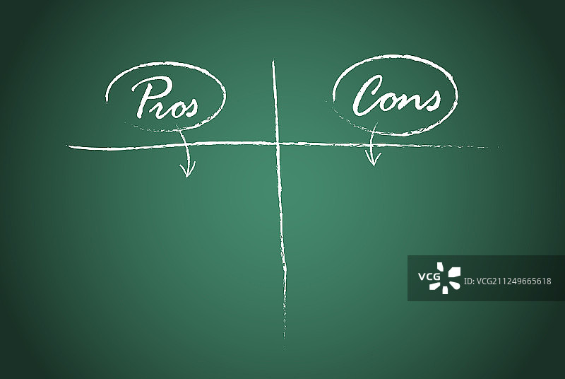 优缺点对比模板图片素材