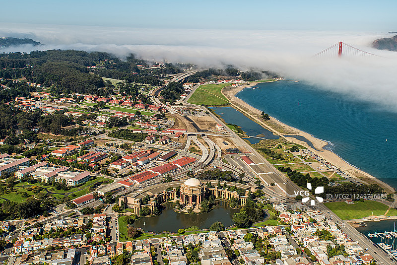 旧金山艺术宫图片素材