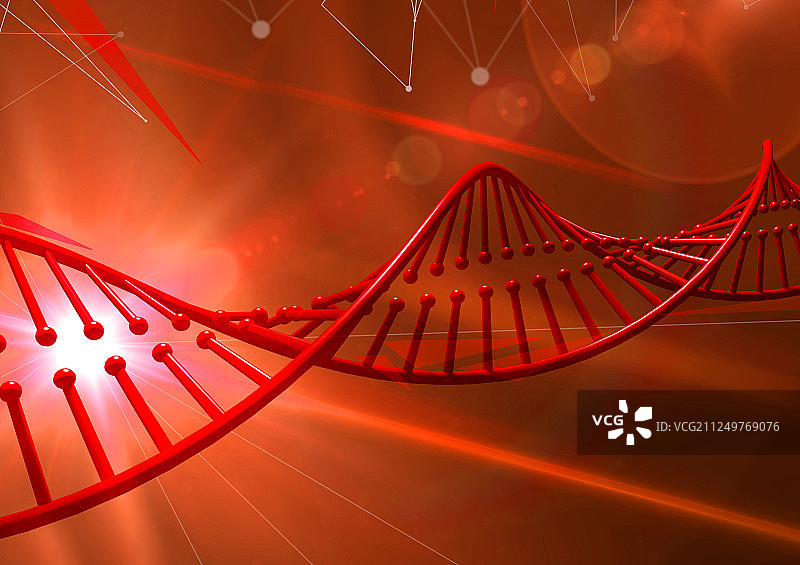3DDNA双螺旋模型图片素材