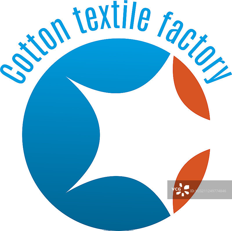 棉纺织厂标志图片素材