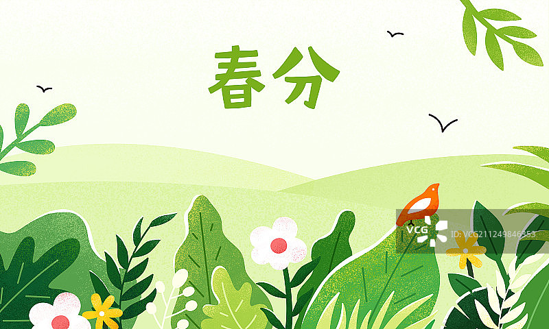 二十四节气-春天图片素材