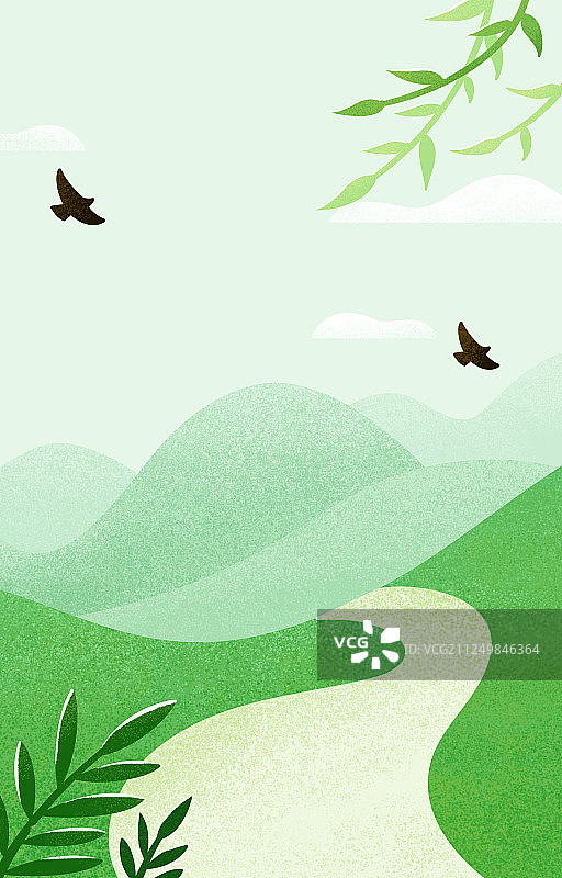 二十四节气-春天图片素材