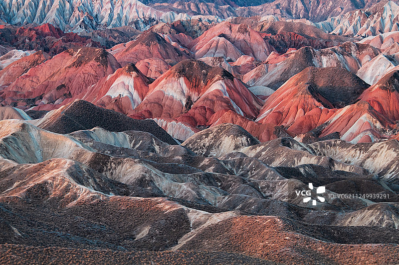 七彩丹霞图片素材