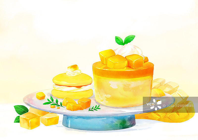 夏日冰饮插画 008图片素材