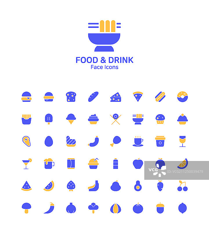 现代细线扁平化设计图标集：网站和应用程序设计101图片素材