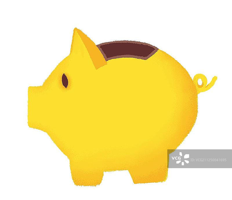 小猪存钱罐图片素材