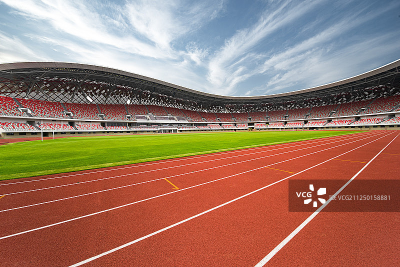 体育馆田径跑道图片素材