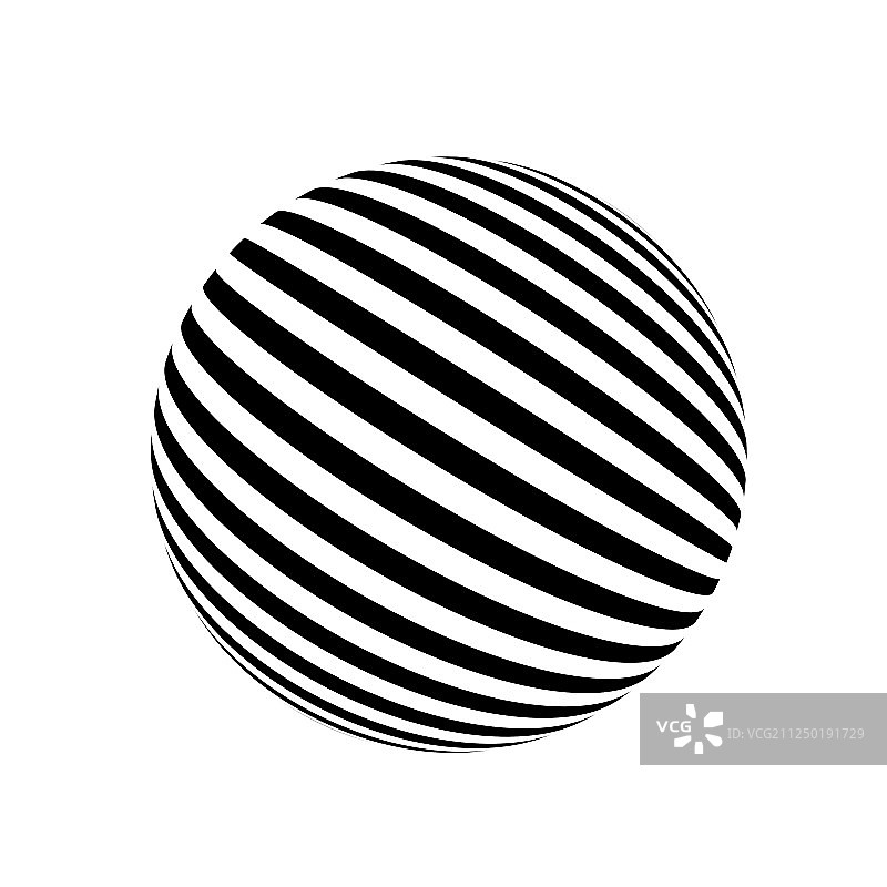 黑白斑马条纹线条组成的白底抽象素材图片素材