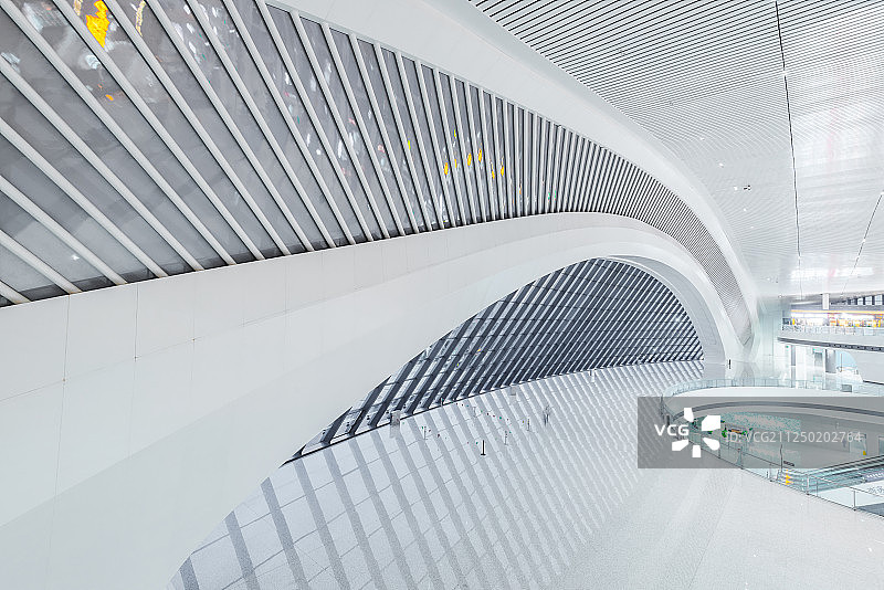 中国重庆西火车站内景图片素材