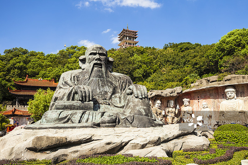 江南著名景区鼋头渚图片素材