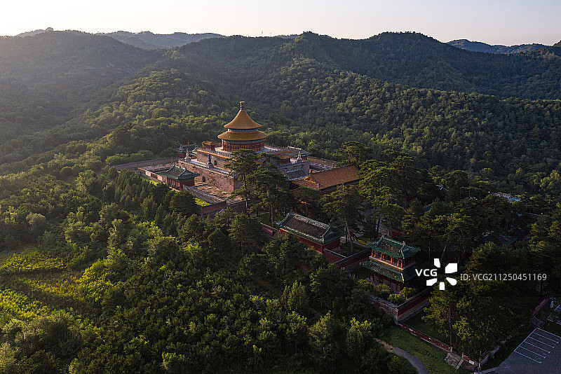 承德避暑山庄外八庙普乐寺图片素材