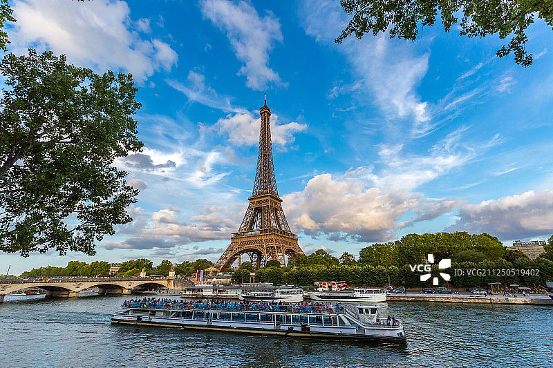 法国巴黎风光图片素材
