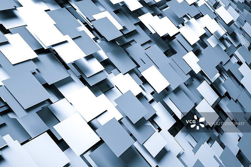 三维渲染，流动的纸片背景图片素材