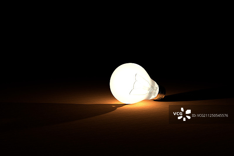 三维渲染，电灯泡图片素材