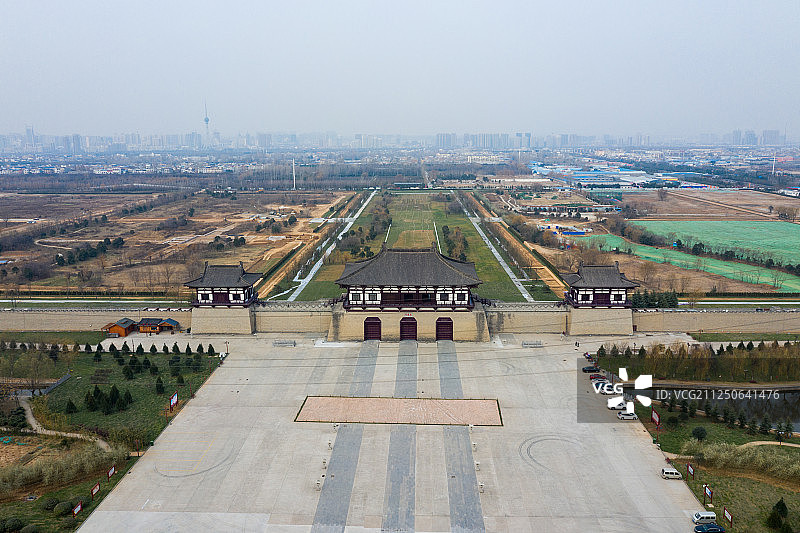 洛阳定鼎门图片素材