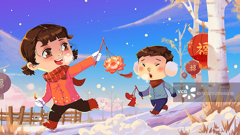 东北的冬天图片素材