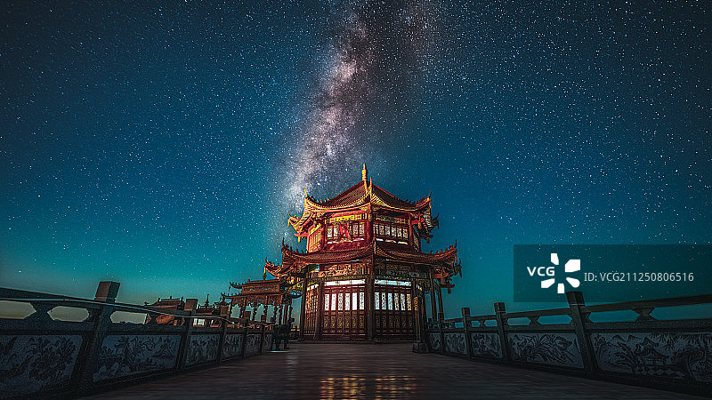 永泰秀峰仙妈阁风光图片素材